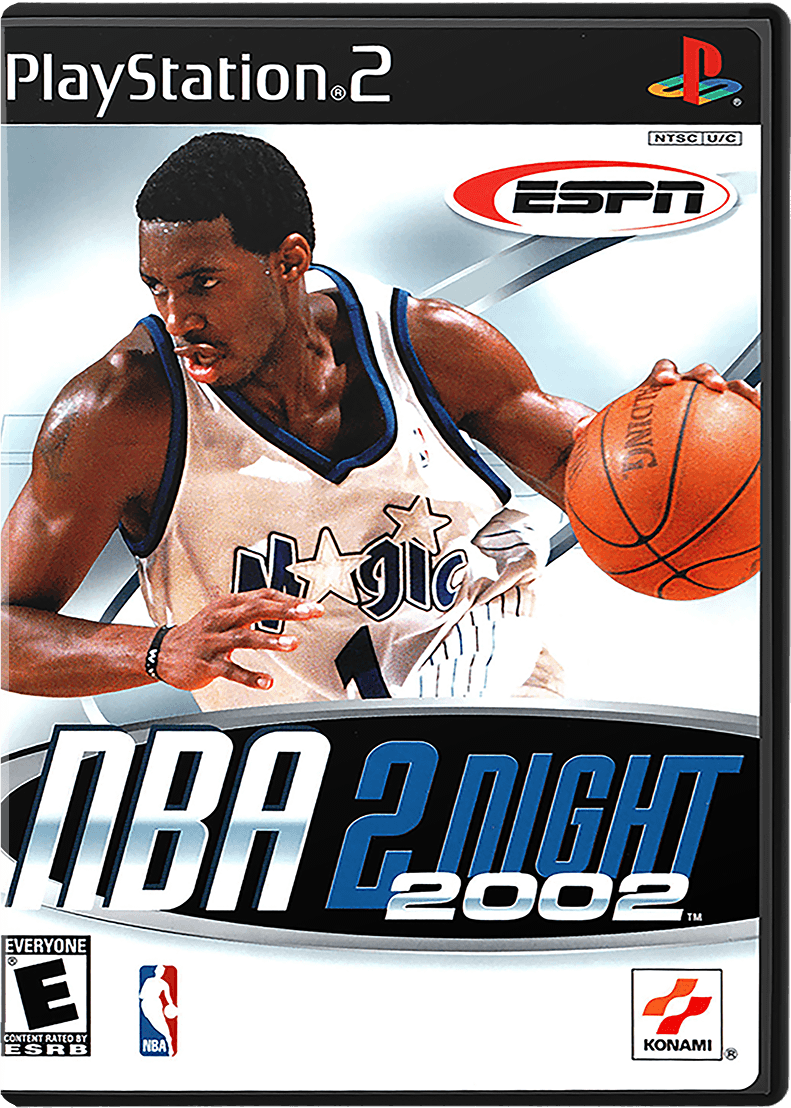 ESPN NBA 2Night 2002 box art for Playstation 2